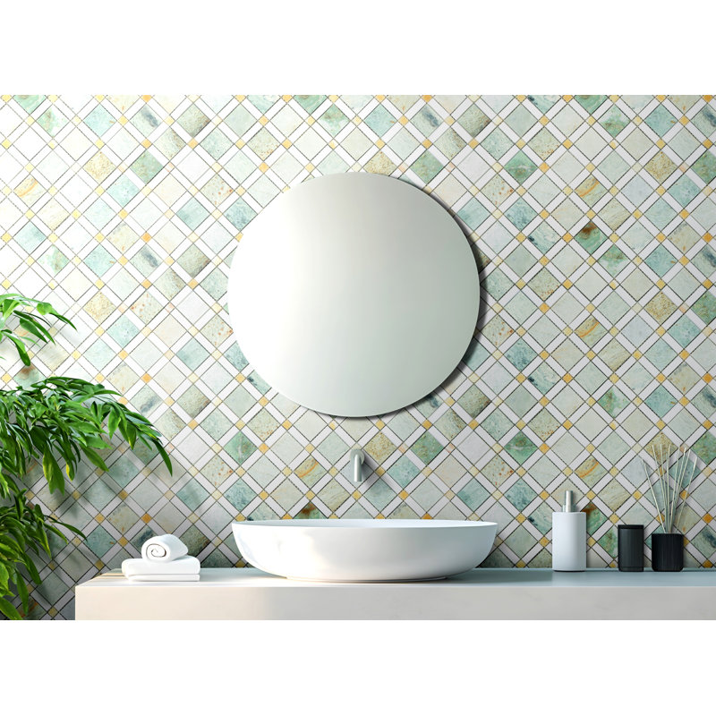 ES Stone Marble Pinwheel Mosaic Wall & Floor Tile & Reviews | Wayfair